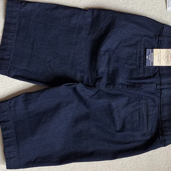 Women's Blue Denim Shorts - Picture 2 of 3